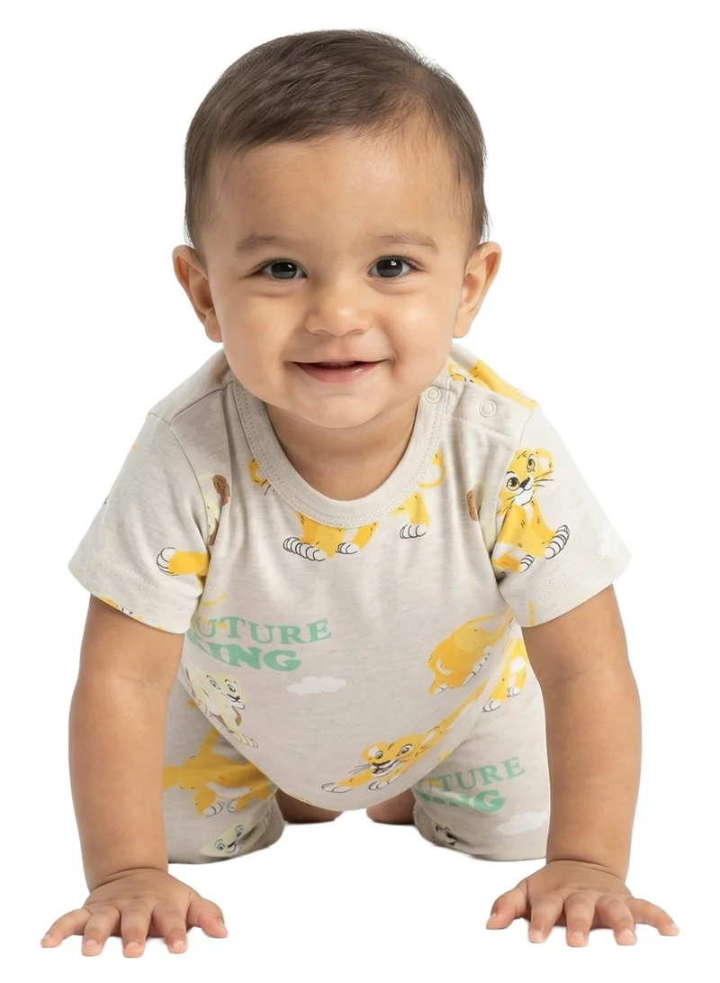 Disney  Infant Boys Disney Lion King Printed T-Shirt & Pyjama Set for Kids | Best Price UAE