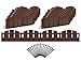 DIMEX Dimex 3600BR-15C-6 Decorative Adirondak No-Dig Landscape Edging Kit-Brown  - Image 2