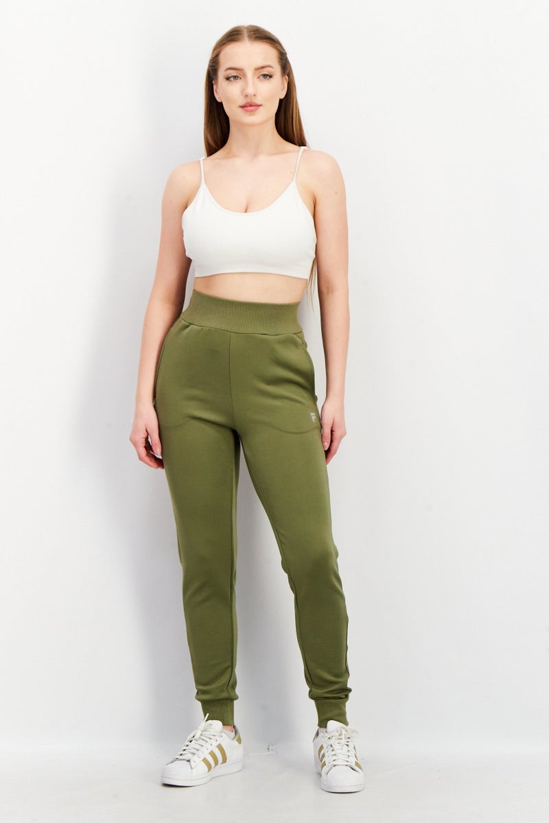 Women Sportswear Fit Cagli High Waits Pants, Green