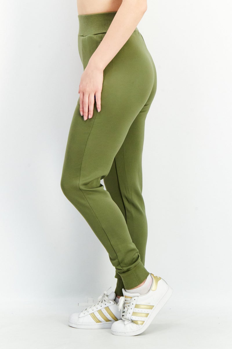Women Sportswear Fit Cagli High Waits Pants, Green
