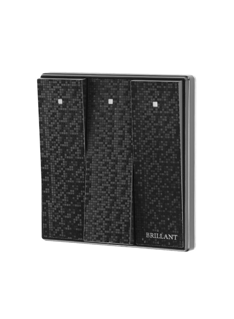 BRILLANT Triple key black