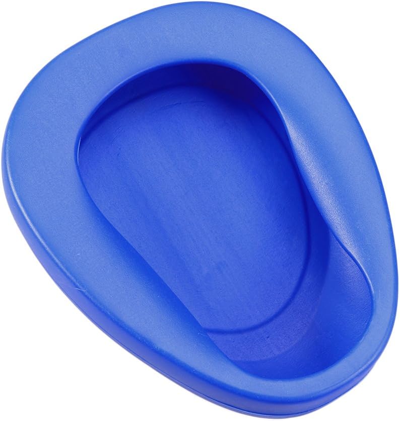 comfrt Thicken Bed Pan Bedridden Paralyzed Elderly Care Bedpan Plastic Toilet Bowl (Blue) - Image 2