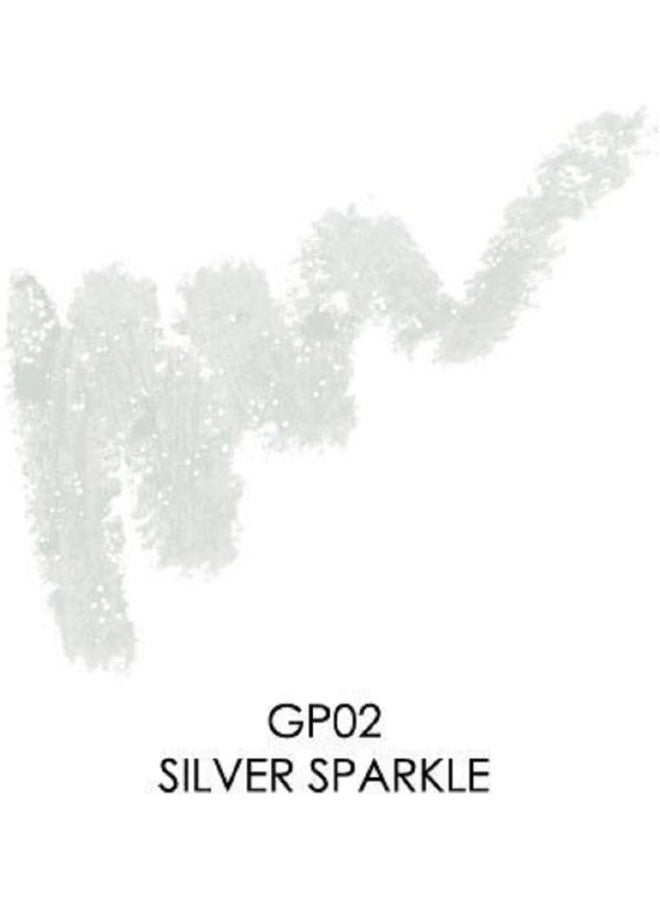 PALLADIO Glitter Eye Liner | Long Lasting Creamy Pencil | Shimmer Eye Liner | Buttery Smooth Tip | Professional Makeup Glittery Pencil | Silver Sparkle - Image 2