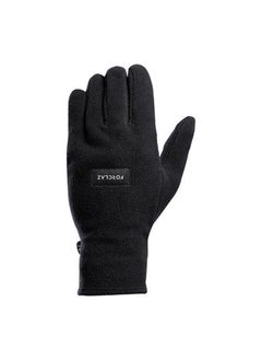 FORCLAZ Adult Mountain Trekking Recycled Fleece Gloves Mt100 Xs  - Image 1