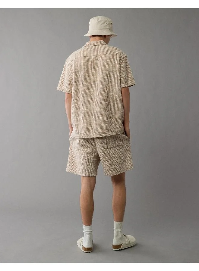 American Eagle AE Flex 5" Knit Textured Trekker Short