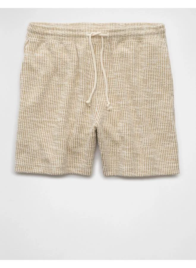 American Eagle AE Flex 5" Knit Textured Trekker Short