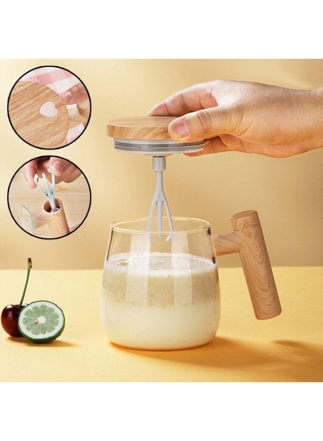 MIXING M400 Mixing Self-Stirring Blender – A smart mug for quickly and easily preparing coffee and hot and cold drinks, ideal for everyday use, home and office - Image 1