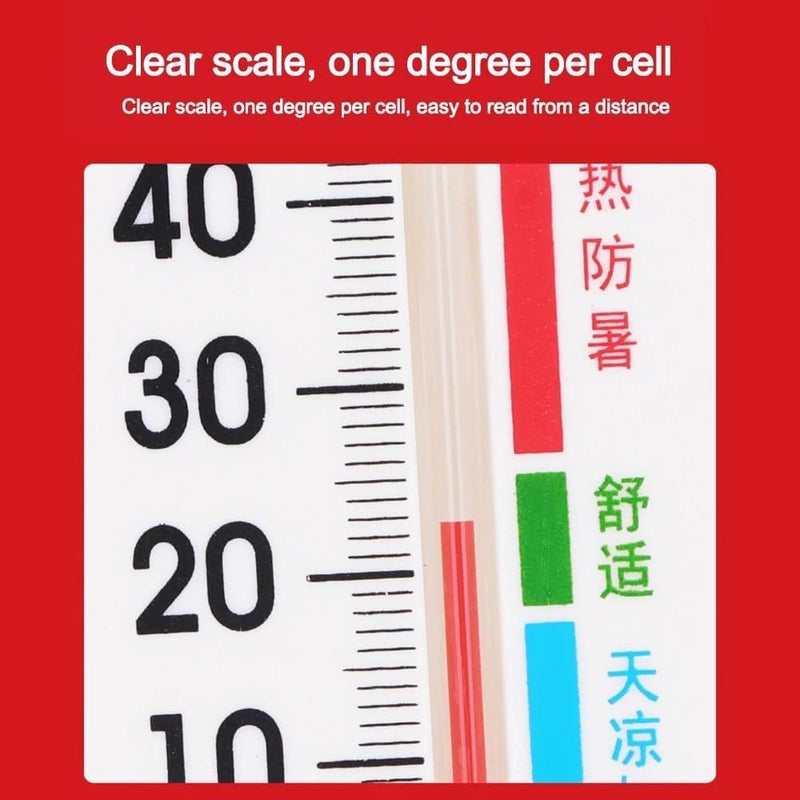 Analog Wall-Mounted Thermometer and Hygrometer – Battery-Free Indoor Climate Monitor for Temperature and Humidity – Compact and Stylish Design - Image 4