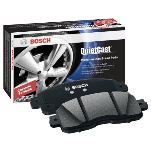 BOSCH BC1042 QuietCast Premium Ceramic Disc Brake Pad Set - Compatible With Select BMW 525i, 528i, 528i xDrive, 528xi, 530i, 530xi, 535i xDrive, 535xi, X5, X6; REAR - Image 2