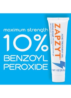 Maximum Strength 10% Benzoyl Peroxide Acne Treatment Gel 1 Ounce - pzsku/Z4D7866B60B3272032A74Z/45/_/1719226386/c8a96618-79f8-41cf-86be-fa50dac5e48d