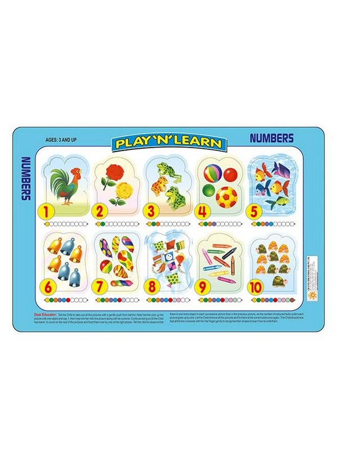 Creative's Play N Learn - Numbers and Alphabet Jigsaw Puzzle | Educational Alphabet and Numbers Puzzle Game | Early Learning Game Toy for Kids | Play N Learn Series Puzzle 2 & Up Kids - Image 3