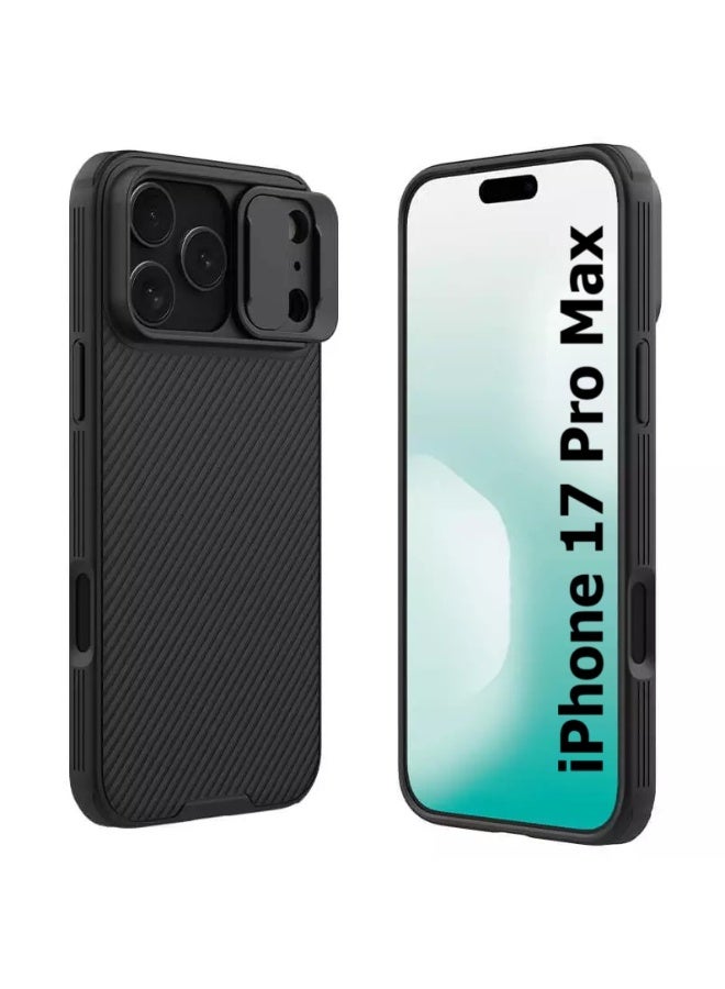 Nillkin Case for iPhone 17 Pro Max Nillkin Camshield Pro Cover with Slide Camera Lens Protection PC Back & TPU Bumper Frame Protection Anti Fingerprint Soft Delicate Touch Case - Image 1