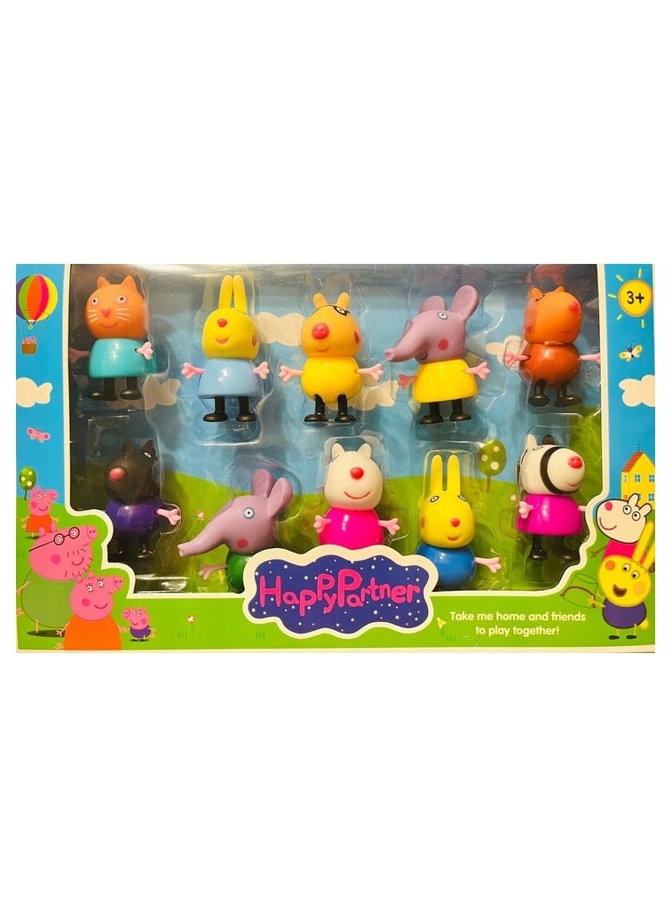 Happy Family Peppa  (Set of 10 Pieces) - Image 1