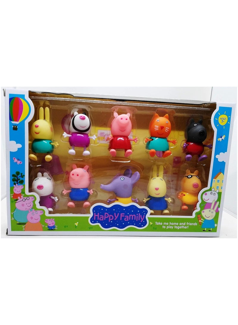 Happy Family Peppa  (Set of 10 Pieces) - Image 5
