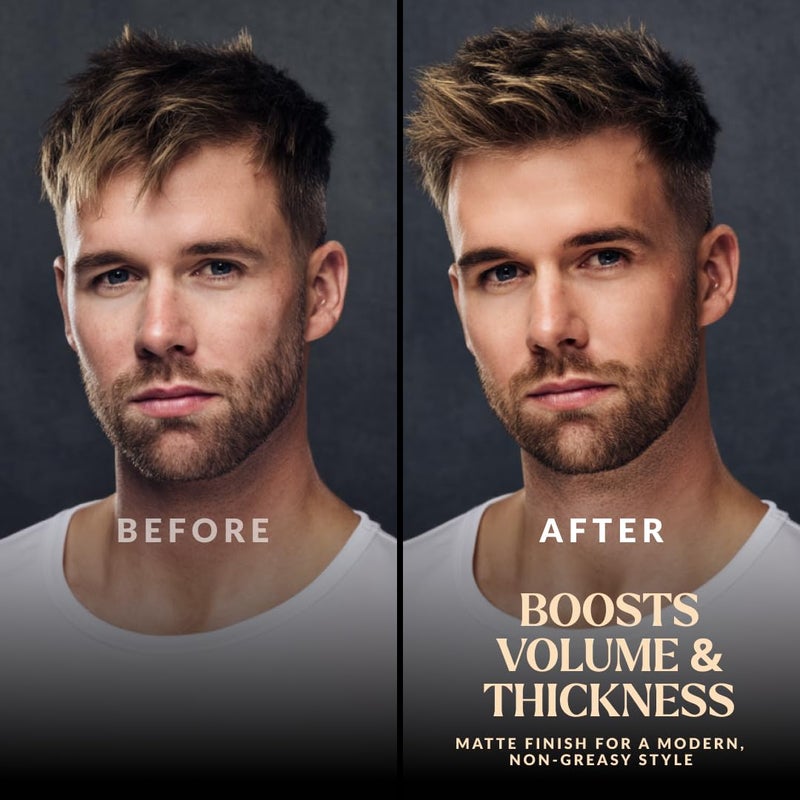 Charlemagne Sea Salt Spray for Men - 6.76 fl oz, 2 Pack - Sea Salt Hair Texture Spray for Beach Hair Waves & Volume, Matte Hold & Heat Protection - Made in Germany - Image 3