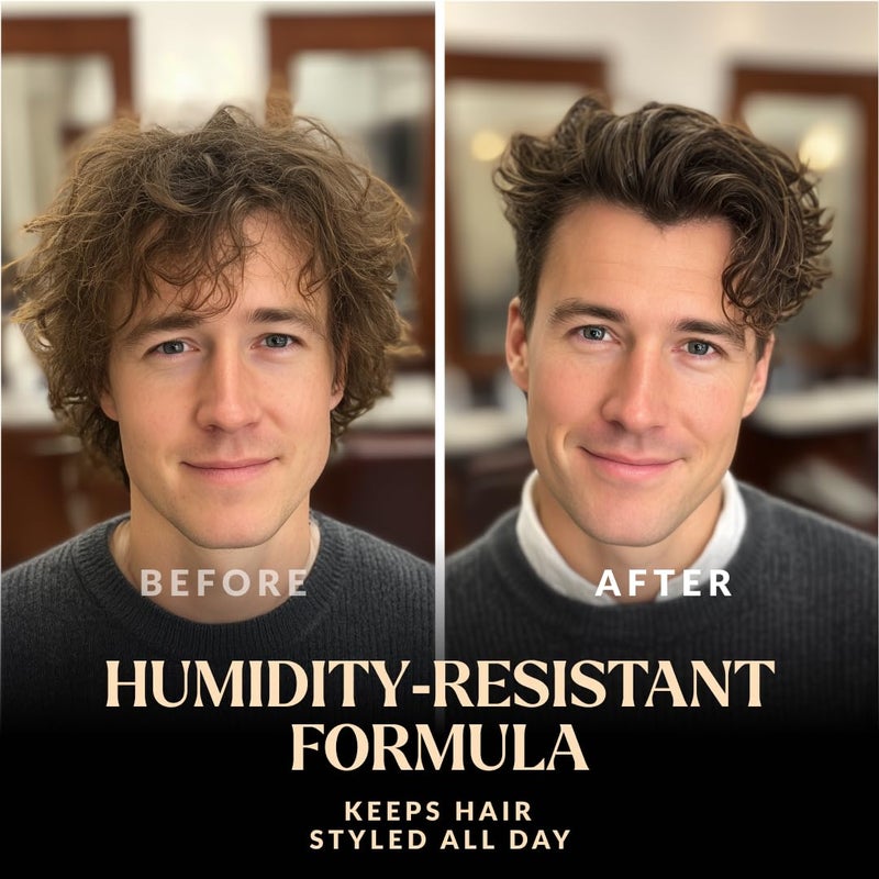 Charlemagne Sea Salt Spray for Men - 6.76 fl oz, 2 Pack - Sea Salt Hair Texture Spray for Beach Hair Waves & Volume, Matte Hold & Heat Protection - Made in Germany - Image 5