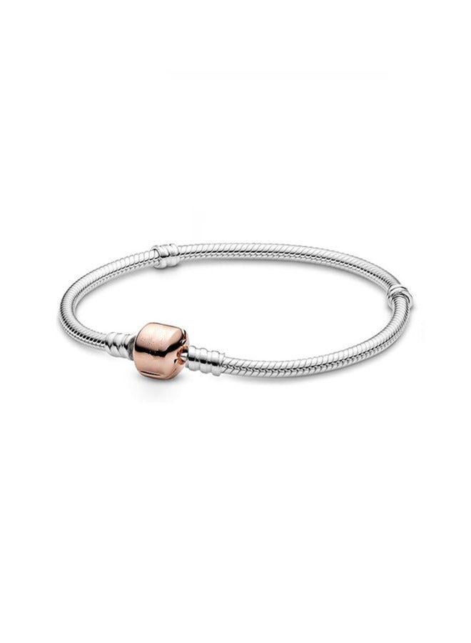 تشوميل النساء كلاسيكي 925 الفضة سوار ثعبان سلسلة العظام - Image 1