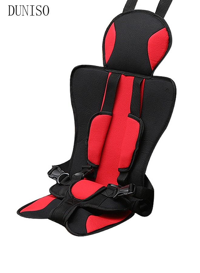 Portable Child Car Safety Seat Safety Chair With Five-Point Belt For kids - Image 1