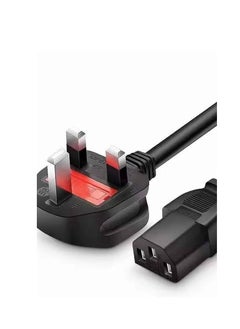 Terabyte Computer Printer and LCD Monitor UK 3 pin High Quality Power Cable with Protection Fuse 1.5m  - Image 1