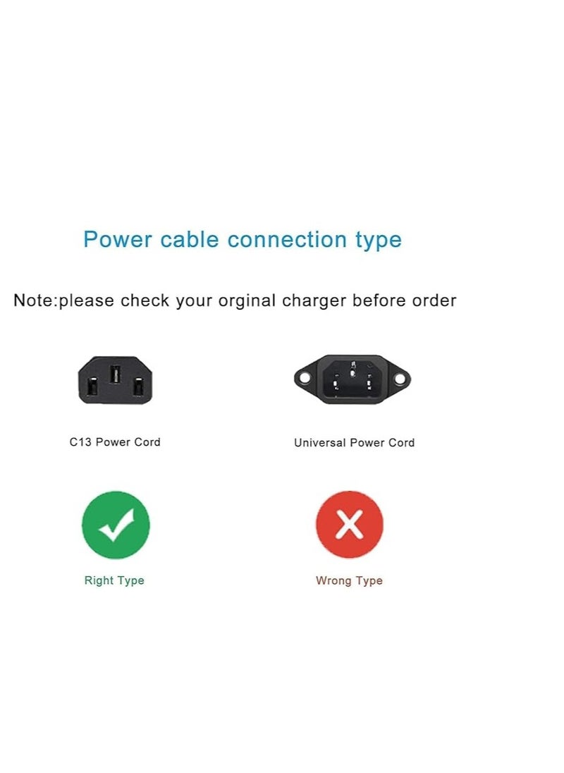 Terabyte - Computer Printer and LCD Monitor UK 3 pin High Quality Power Cable with Protection Fuse 1.5m - Image 1