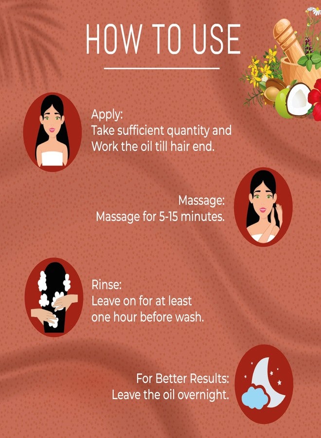 RYLLZ ESSENTIALS Complete Hair Repair Oil | With Redensyl, Rosemary, Bhingraj, Argan & Other 30 Precious Ayurvedic Herbs | Promotes Hair Growth, Reduces Hair Fall, Reduces Dandruff, Relieves Headache & Strengthens Hair Roots | 100 Ml - Image 5