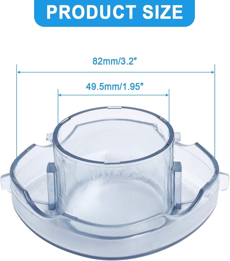 Swess Lid Plug Replacement for Mixer 64 oz Container Blender Accessories fits Drink Machine 2 Speed and Xl High Profile 64 oz Container - Image 3