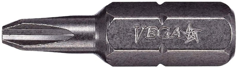 VEGA Industries VEGA Phillips Reduced Insert Bits Professional Grade Inch Hex Shank Phillips Reduced 2 Drywall Bits 125P2R100 Pack of 100 - Image 2