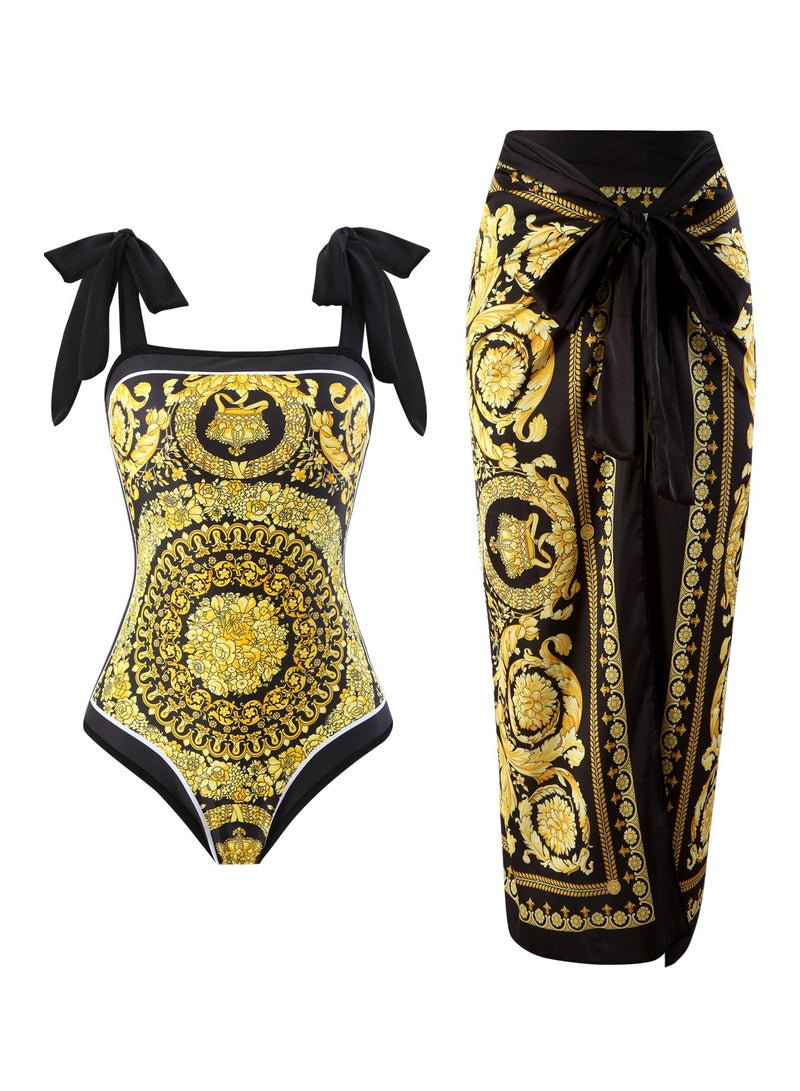 KUYING New One-Piece Conservative Swimsuit - Image 1