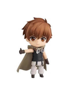 General Q version of clay man, wing age 2153 #wolf movable face-changing animation figure model fan friend gift (10cm)  - Image 1