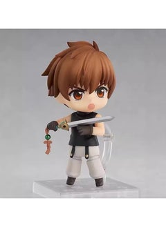 General Q version of clay man, wing age 2153 #wolf movable face-changing animation figure model fan friend gift (10cm)  - Image 2