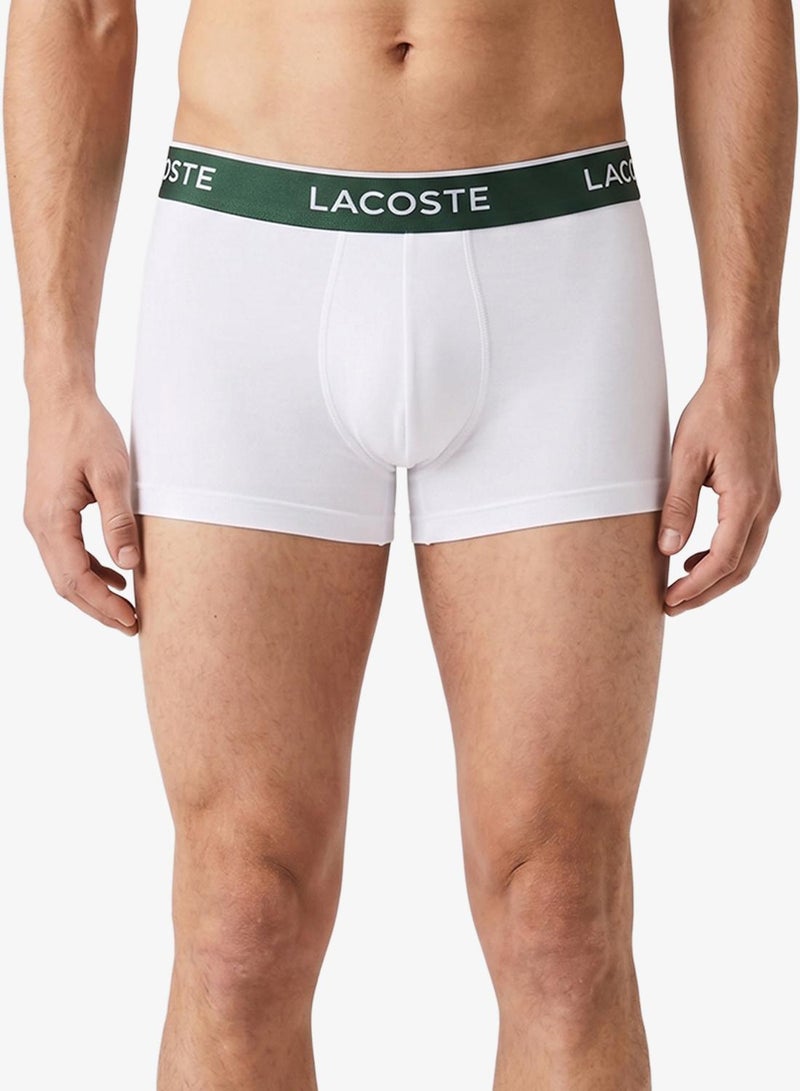 LACOSTE 3-Pack Stretch Core Essential Trunks - Image 2