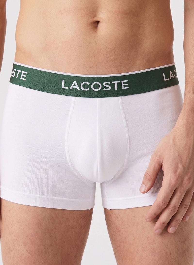 LACOSTE 3-Pack Stretch Core Essential Trunks - Image 4