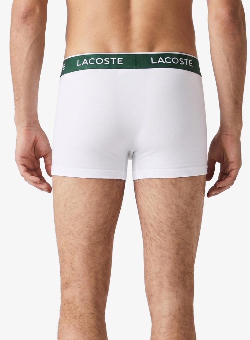 LACOSTE 3-Pack Stretch Core Essential Trunks - Image 3