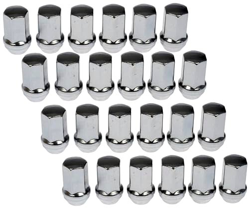 Dorman 611-236FK Wheel Nut Kit M14-1.50 Flattop Nut-22 mm Hex, 44.5 mm Length with Lock Compatible with Select Models (OE FIX) - Image 3
