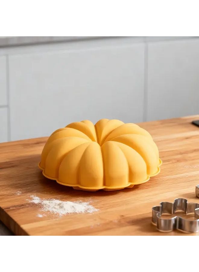 Pumpkin Mold Cake Pan Non Stick Heat Resistant Easy Clean For Halloween Christmas - Image 5