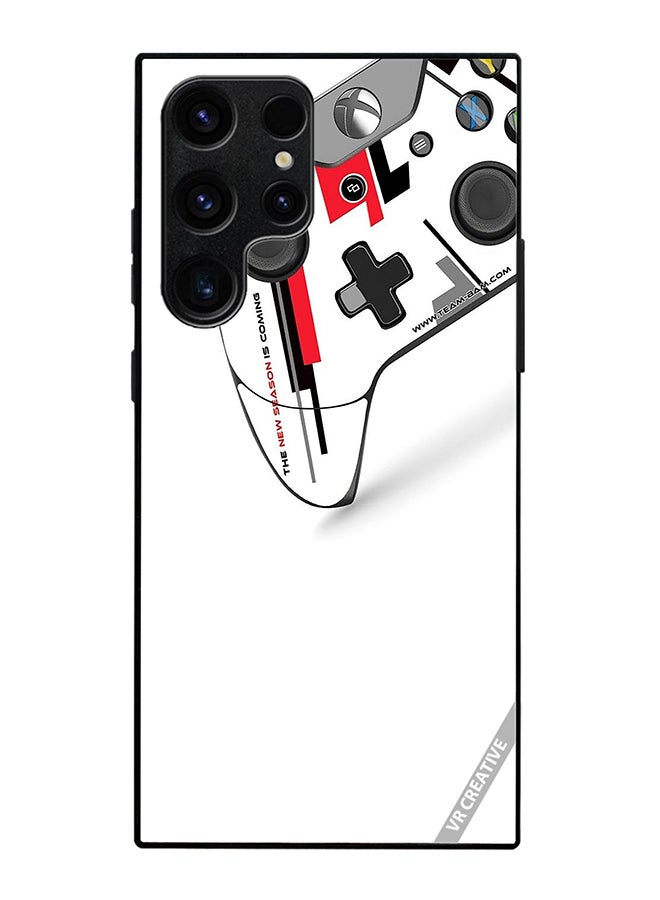 Protective Case Cover For Samsung Galaxy S25 Ultra Retro Gaming Controller Design Multicolour