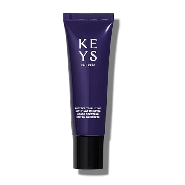 Keys Soulcare Protect Your Light Daily Moisturizer SPF 30 Sunscreen, Lightweight Formula with UVA+UVB Protection, Vegan, Cruelty-Free, 1.69 Fl Oz - Image 1