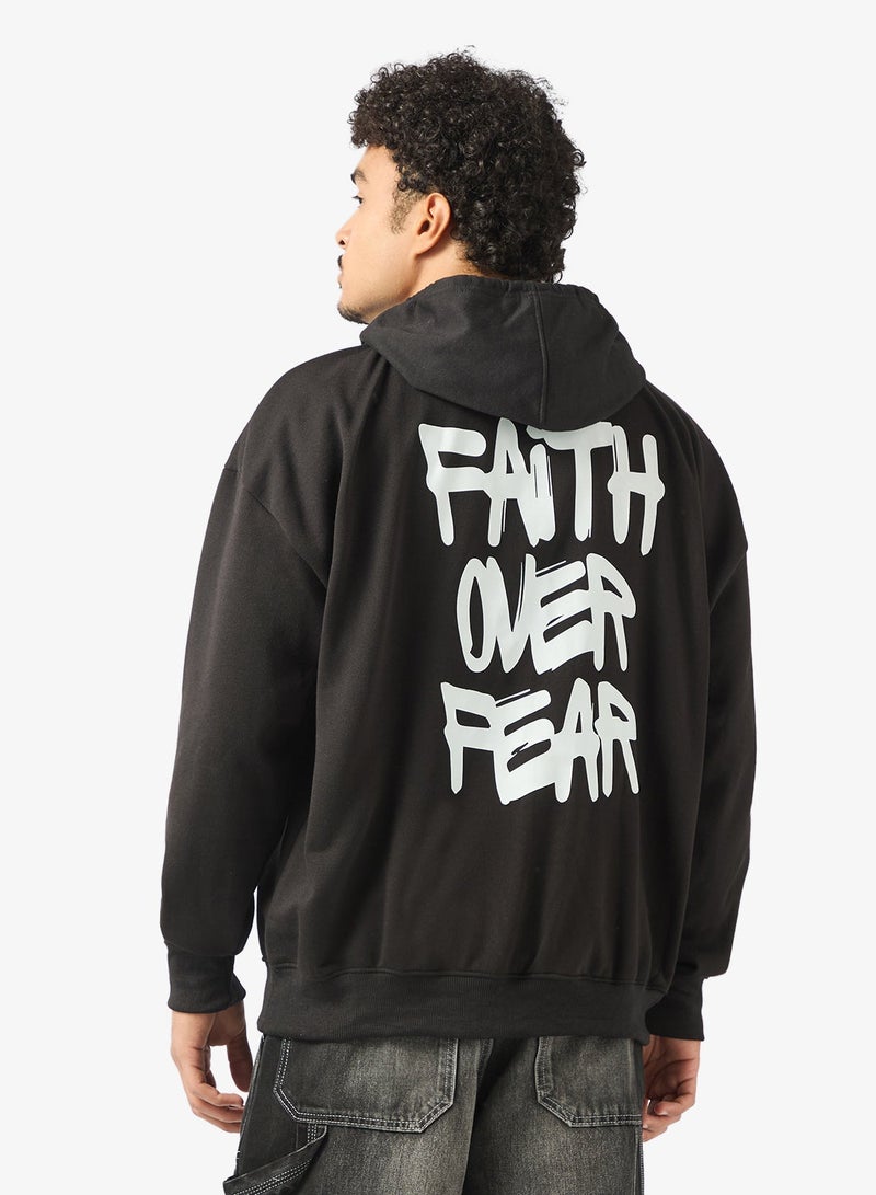 Seventy Five Graphic Print Hoodie - Image 1