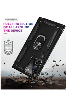 KASTWAVE Note 20 Ultra Case Case for Samsung Note 20 Ultra Military Grade Protective Cases Cover with Ring Car Mount Kickstand for Samsung Galaxy Note 20 Ultra Car Ring Bracket Anti-fall Cover  - Image 5
