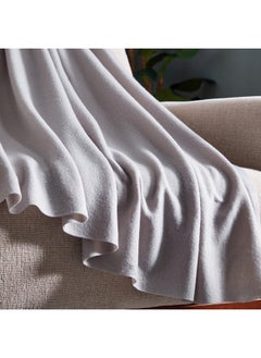 Home Box Atlanta Solid Recycled Polar Fleece Throw 160x120 cm  - Image 2