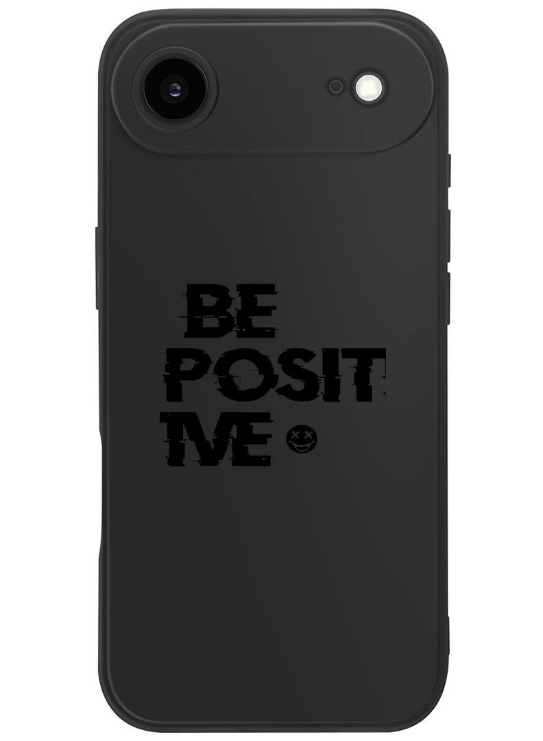 Theodor Protective Slim Fit Case Liquid Silicone Cover with Full Body Protection Anti-Scratch Shockproof Case For Apple iPhone 17 Air (Black) be positive - Image 1