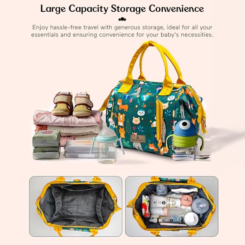 StarAndDaisy Diaper Bag/Diaper Bags for Mom with Light Weight and Potable Design/Multi Compartments, Waterproof Baby Bag with Ultra Soft Fabric. - Image 4