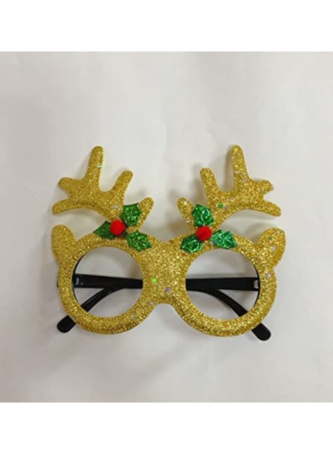 Party Propz Christmas Glitter Party Glasses Set Of 4 - Image 2