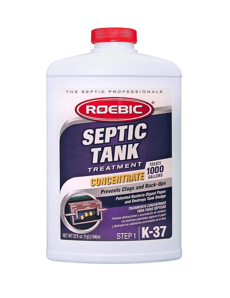 Roebic SMP-1000-PAK-1 Complete Septic System Maintenance Kit: 4 Quarts, Pack of 1, All-in-One Solution for Septic System Care - Image 2