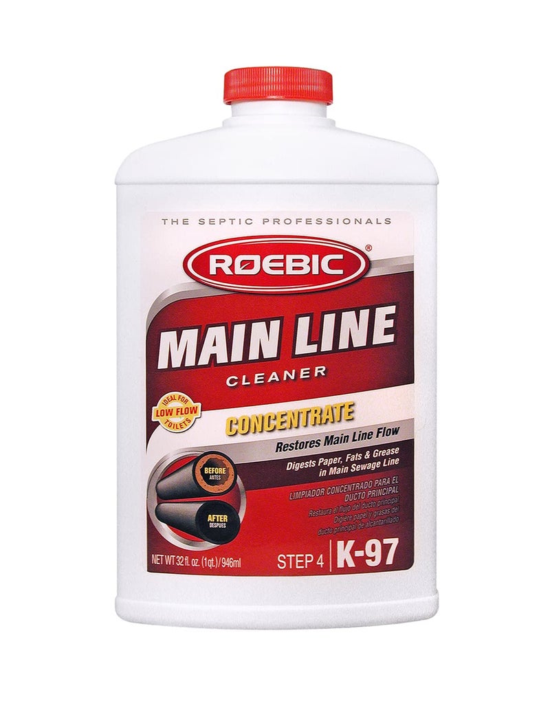 Roebic SMP-1000-PAK-1 Complete Septic System Maintenance Kit: 4 Quarts, Pack of 1, All-in-One Solution for Septic System Care - Image 5