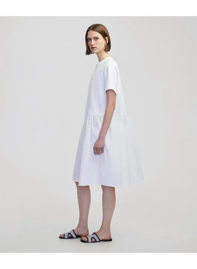 Ipekyol Relaxed Fit Asymmetric Gathered Dress