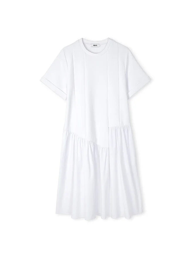 Ipekyol Relaxed Fit Asymmetric Gathered Dress