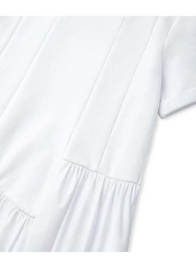 Ipekyol Relaxed Fit Asymmetric Gathered Dress