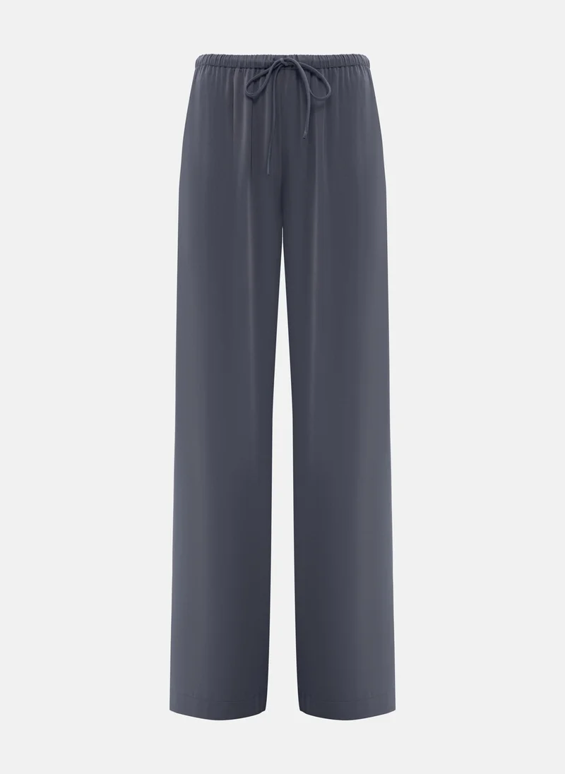 Lichi Smooth jersey loose-fitting trousers