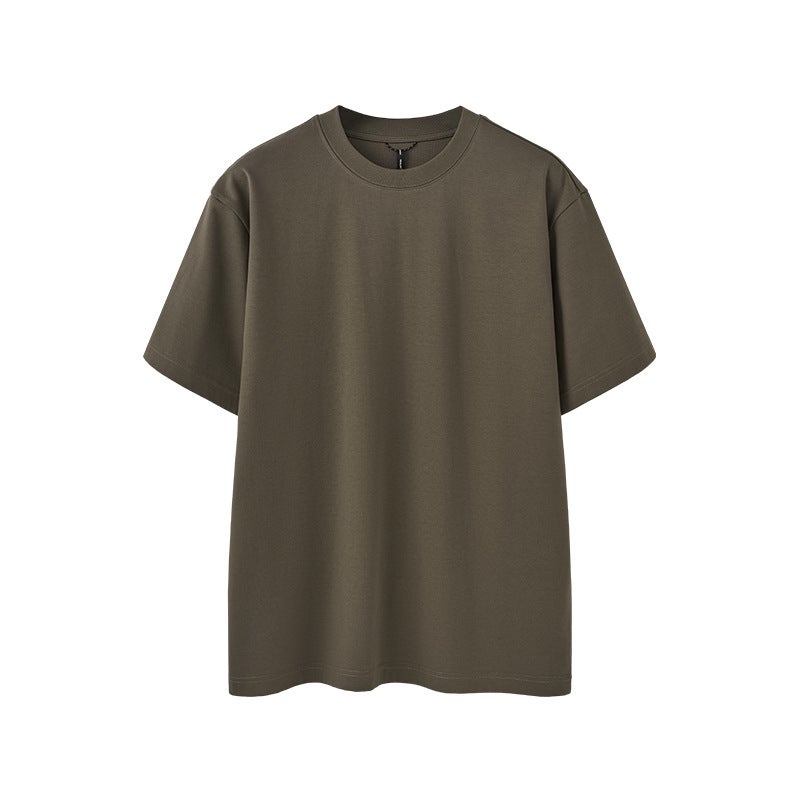 INFLATION Jie Zhan Men's Clothing | Mint T-Shirt 5-in-1 Technology Solid Color Outdoor Spring and Summer Sun Protection Quick-Drying Antibacterial Cooling Short-Sleeved T-Shirt - Image 1